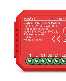  ZBGDN10RD - Inteligentný spínač garážových vrát SmartLife Zigbee Tuya ZBGDN10RD