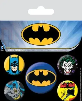 Set odznakov Batman
