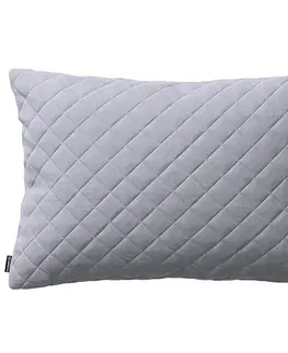 Dekoria Obliečka Kinga pikovaná 60 x 40 cm, Lysegrå, 60 x 40 cm, Velvet, 704-24