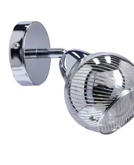 Nástenná lampa 1X10W E14 chróm FORT