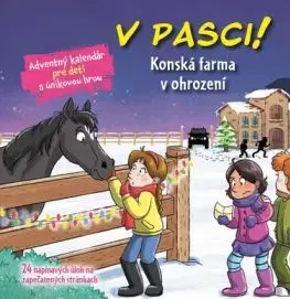 V pasci! Konská farma v ohrození – Adventný kalendár pre deti s únikovou hrou - Anna Lisa Kieselová, Heidi Försterová