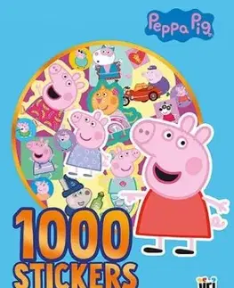 1 000 samolepiek v zošite Prasiatko Peppa