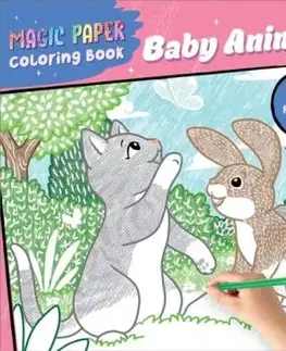 Magic Paper Coloring Book: Baby Animals - Natascha Pitz