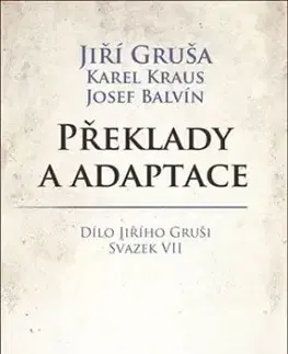 Překlady a adaptace - Jiří Gruša