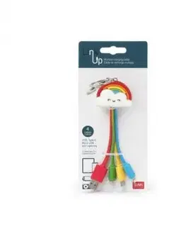 Legami Nabíjací kábel Link Up Rainbow STAR TECH - Legami