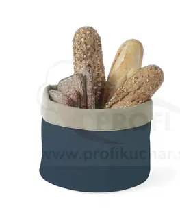 STALGAST Košík na pečivo okrúhly 25 cm – šedo-tmavomodrý STALGAST®