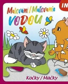 Malování / Maľovanie vodou – Kočky