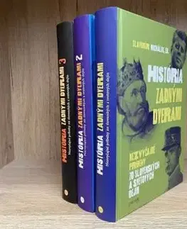 Kolekcia kníh História zadnými dverami (komplet 3 kníh) - Slavomír Michalek