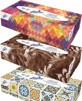 MAKRO - Obrúsky kozmetické LINTEO SATIN 100ks
