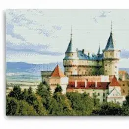 Diamantovanie podľa čísiel Bojnický hrad (40x60cm)