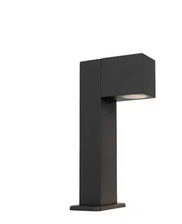 Priemyselná vonkajšia stojaca lampa tmavosivá 30 cm IP44 - Baleno