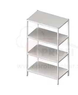  Regál montovateľný – plné police 600x400mm