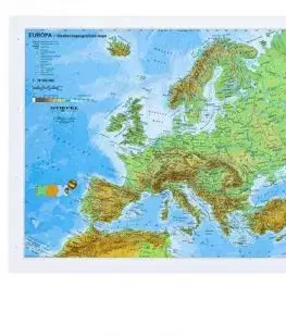 Európa fyzická/politická - A3 karta
