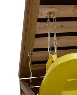 Trojitý box na smetný kôš s univerzálnymi možnosťami umiestnenia, 3x 240 l