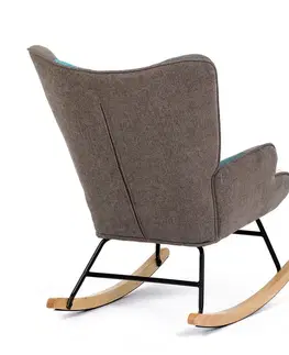 Hojdacie kreslo PW2, patchwork