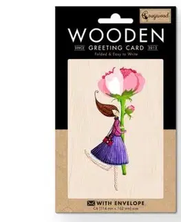Drevené blahoželanie Srdečná gratulácia Cozywood
