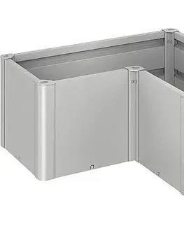 Biohort Hrantík BIOHORT Belvedere L 103 x 103 x 45 cm (strieborná metalíza)