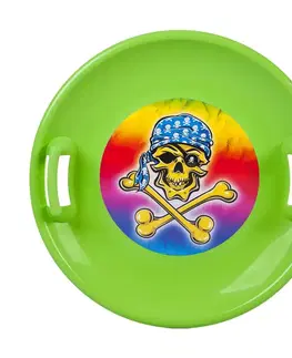 STT Talíř na sníh zelená pirate