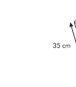Tescoma zdobiace vrecko DELÍCIA 35 cm, plátenné,6trysiek