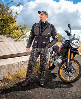W-TEC Daimick bunda čierno-šedá - M
