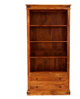 Knižnica Jali 100x200x45 z indického masívu palisander