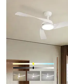 ZE - LED stropný látor AERYS LED/24W/230V Wi-Fi Tuya biela + diaľkové ovládanie ZEV041