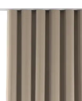 Dekoria Zaves s riasením WAVE, béžová, Crema, 185-84