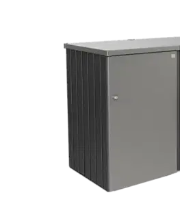 Biohort Box na smetiaku BIOHORT Alex duo 147 x 88 x 129 cm (sivý kremeň metalíza)