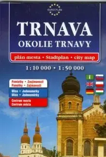 Plán mesta Trnava a okolie 1:12 000 TO