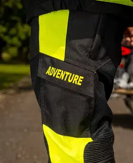 W-TEC Pinapoco kalhoty čierna-fluo - S/M