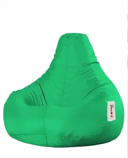 Sedací vak DROP L Světle zelená