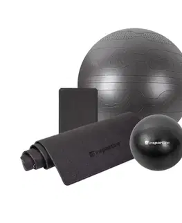 inSPORTline Joga súprava Black