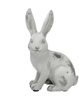 Dekoria Figúrka Sitting Rabbit II 13x9x20cm, 13 x 9 x 20 cm