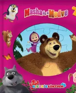 Az első kirakóskönyvem - Mása és a Medve - 5 db kirakóssal