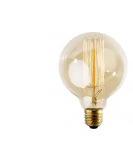  Priemyselná dekoračná stmievateľná žiarovka SELRED G125 E27/60W/230V 2200K 120 lm SKU010198