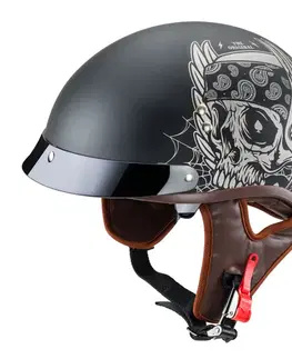 W-TEC Black Heart Longroad Wings Skull - M (57-58)