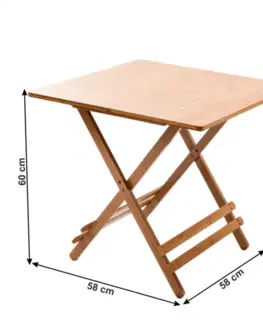 Stolík DENICE 58x58 cm Tempo Kondela