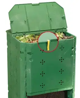 Kompostér 600l recyklovaný plast Dekorhome