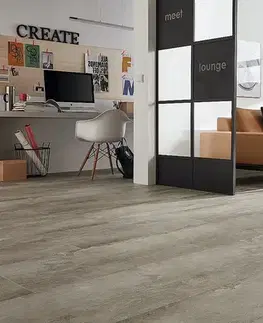 FLOOR FOREVER Design stone click rigid Industrie concrete cream 9977