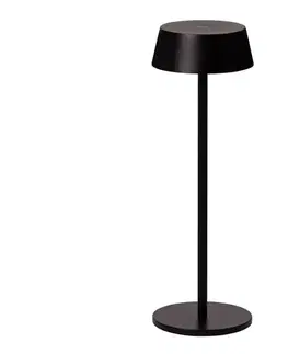 Azzardo  - LED Vonkajšia stmievateľná nabíjacia lampa LED/2W/5V IP54 čierna 