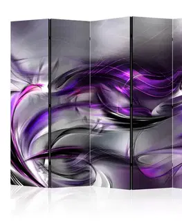 Paraván Purple Swirls Dekorhome