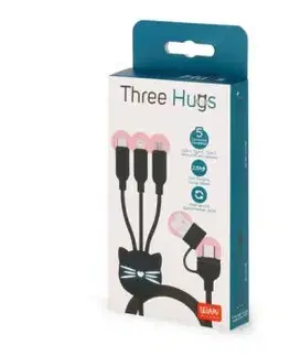 Legami Nabíjací a dátový kábel 3v1 Three Hugs Kitty STAR TECH