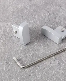 Dekoria Krytka stropnej lišty Premium strieborná 2ks., 1 x 2 x 2,5 cm