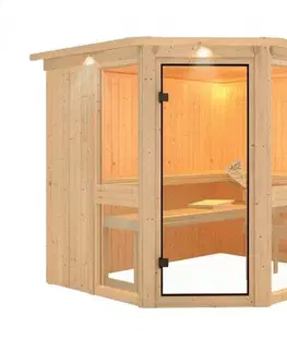 Interiérová fínska sauna AMALIA 3 Lanitplast