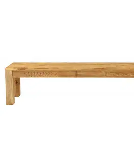 Lavica Manu 175x40 indický masív mango