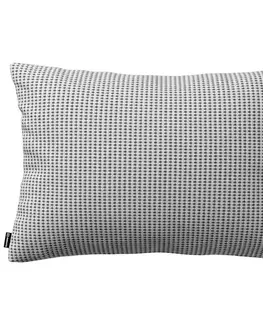 Dekoria Karin - jednoduchá obliečka, 60x40cm, čierna a béžová, 47 x 28 cm, Living 2, 162-24