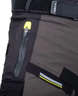 W-TEC Daimick kalhoty čierno-šedá - 5XL