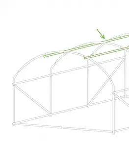 Záhradný fóliovník HG 2,5x4m