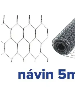 Kinekus Pletivo chovateľské šesťhranné HEX 25/0,8x500 mm 5m ZN GARDENKUS zajačie