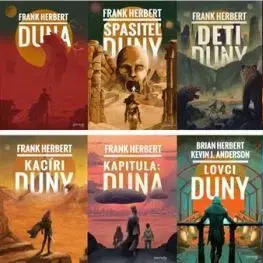 Kolekcia kníh DUNA Frank Herbert - Herbert Frank